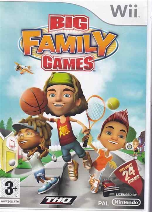 Big Family Games - Nintendo Wii (B Grade) (Used) (Eng)